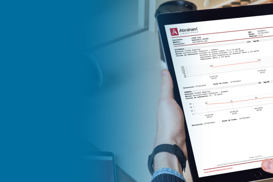 Laboratorio de Análisis Clínicos - Resultados online